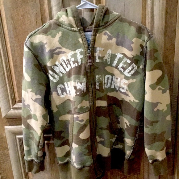 COPY - Pre-Owned Heavy Winter Camouflaged Hoodie Jacket - Picture 1 of 5